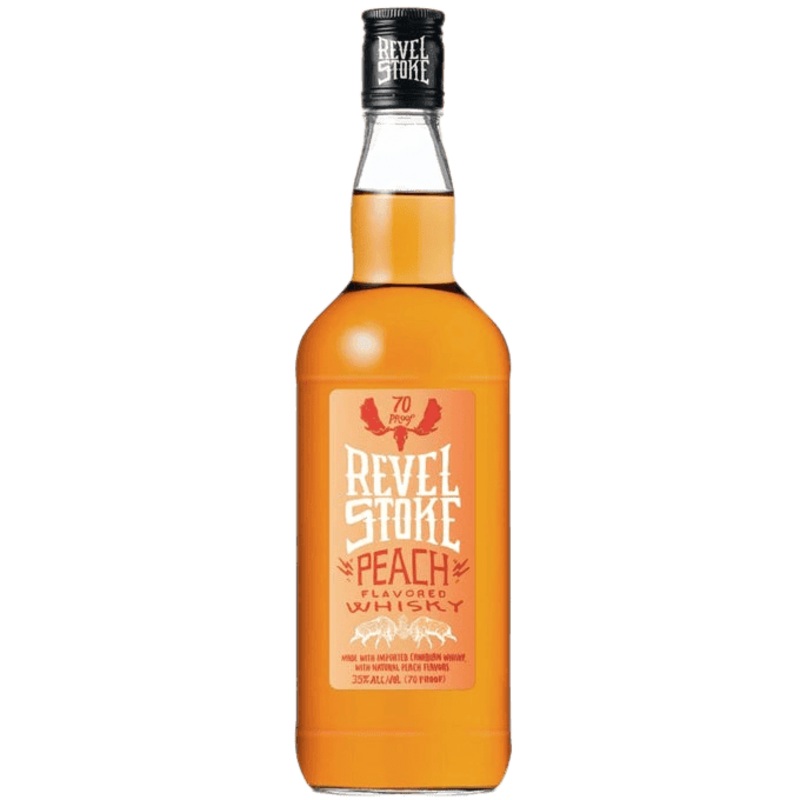 Revel Stoke Peach Flavored Whiskey - 750ML