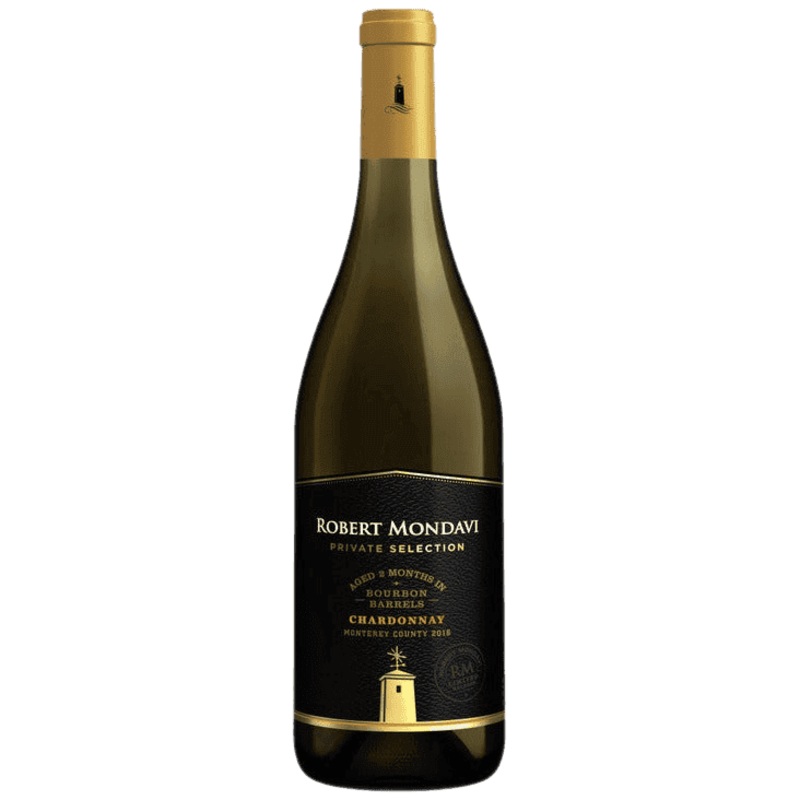 Robert Mondavi Private Select Chardonnay Aged In Bourbon Barrels California - 750ML