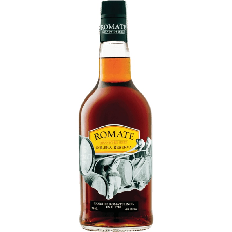 Romate Brandy De Jerez Solera Reserva - 750ML