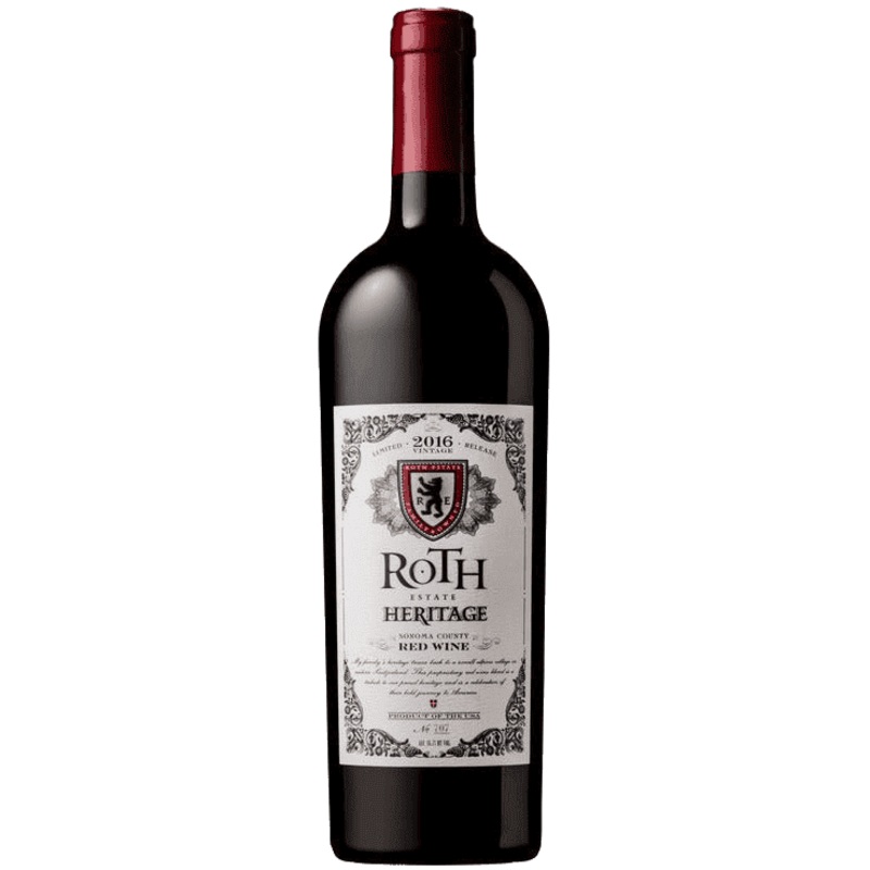 Roth Estate Red Wine Heritage Limited Release Sonoma County - 750ML