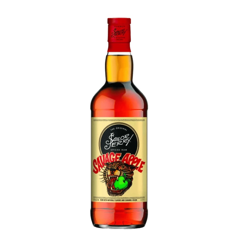 Sailor Jerry Savage Apple Spiced Rum - 750ML