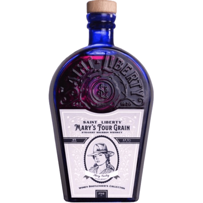 Saint Liberty Straight Bourbon Mary's Four Grain Women Bootlegger's Collection 4 Yr - 750ML