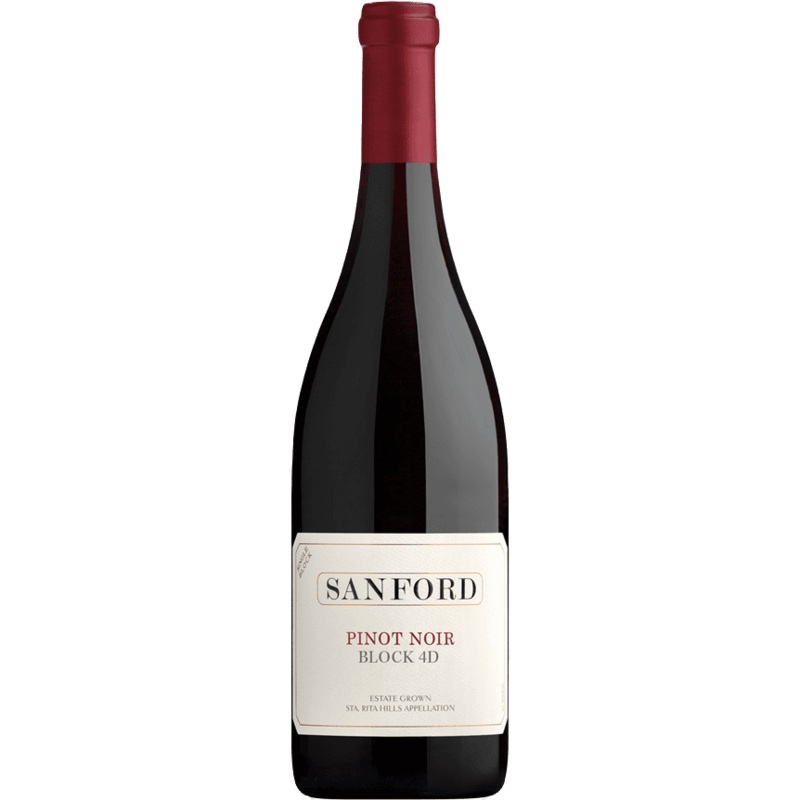 Sanford Pinot Noir Single Block 4D Sanford & Benedict Vineyard Santa Rita Hills - 750ML