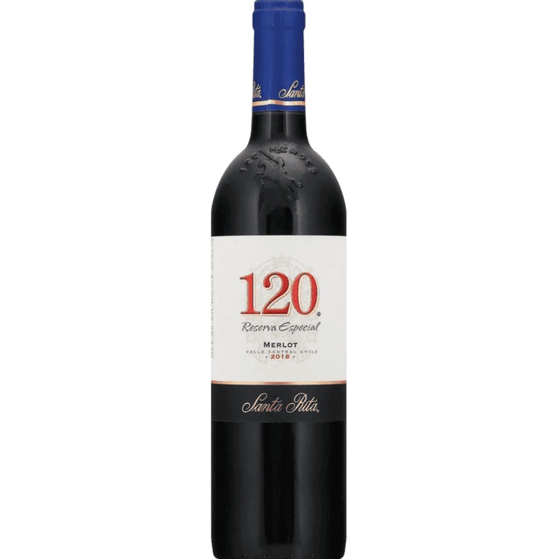 Santa Rita 120 Merlot Reserva Especial Central Valley - 750ML