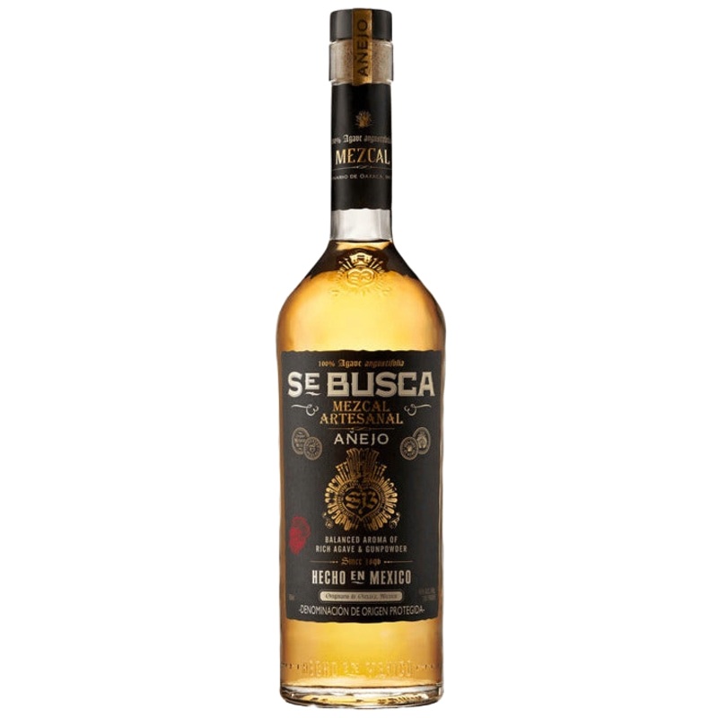Se Busca Mezcal Aejo Mezcal Artesanal 100% Agave Angustifolia - 750ML
