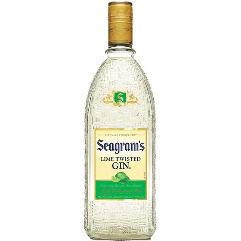 Seagram's Twisted Lime Flavored Gin - 750ML