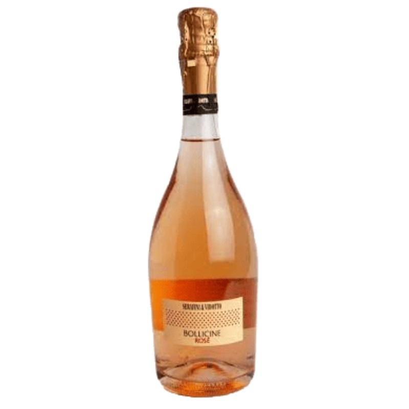 Serafini & Vidotto Brut Rose Bollicine Italy - 750ML