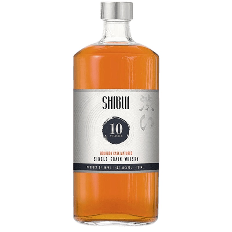 Shibui 10 Year Single Grain Bourbon Cask Whisky - 750ML