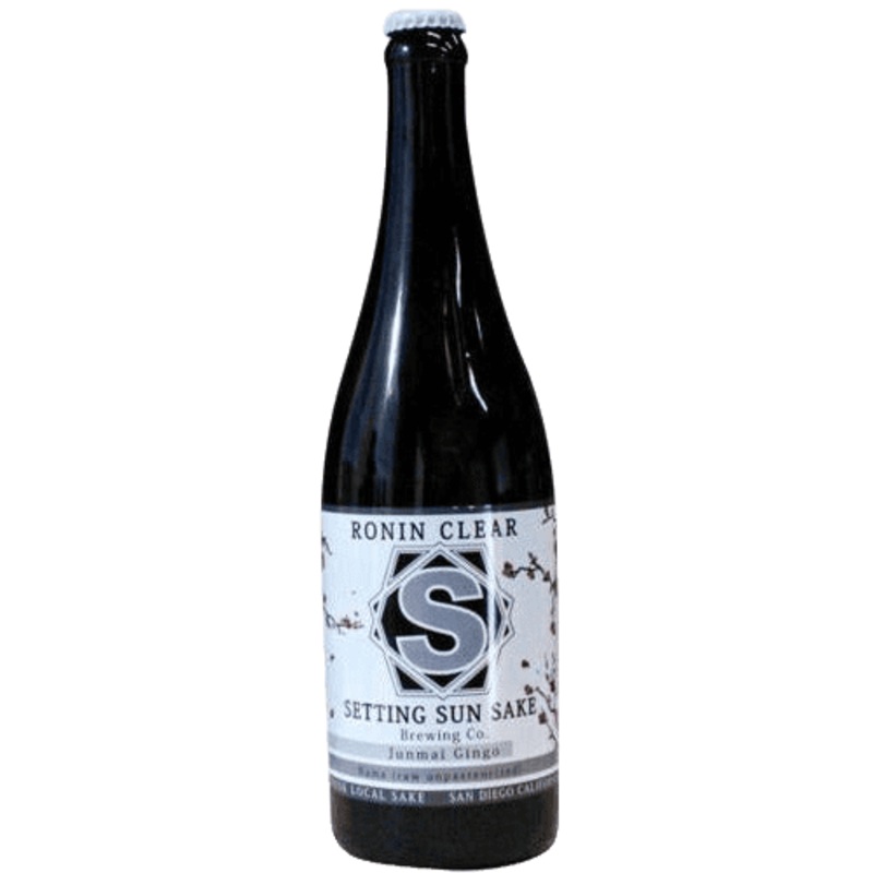 Setting Sun Ronin Clear Sake - 750ML