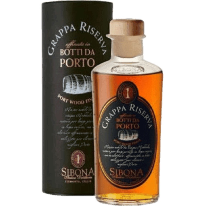 Sibona Port Aged Grappa - 750ML