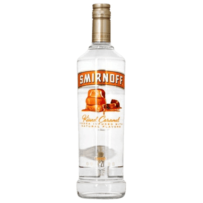 Smirnoff Caramel Flavored Vodka Kissed Caramel - 750ML
