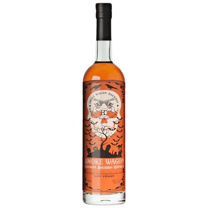 Smoke Wagon Straight Bourbon Whiskey Halloween Glow in the Dark Edition 2023 - 750ML