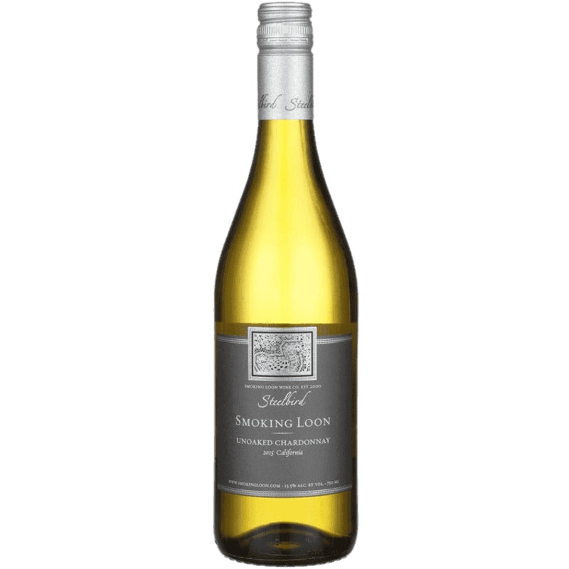 Smoking Loon Chardonnay Unoaked Steelbird California - 750ML