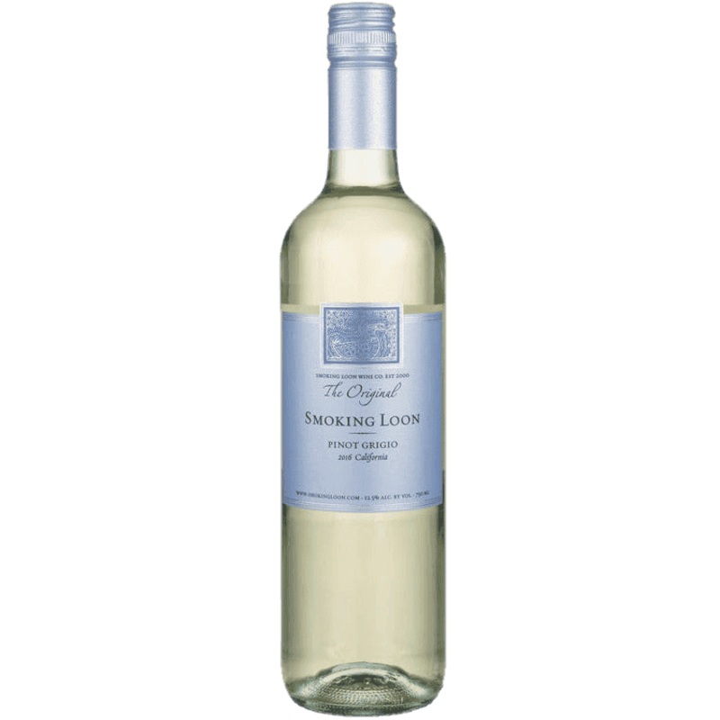 Smoking Loon Pinot Grigio Single Barrel Select Small Batch California - 750ML