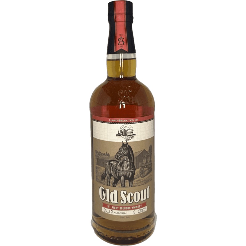 Smooth Ambler Old Scout 'San Diego Barrel Boys' 6 Year Old Single Barrel Bourbon Whiskey 110.6 Proof - 750ML