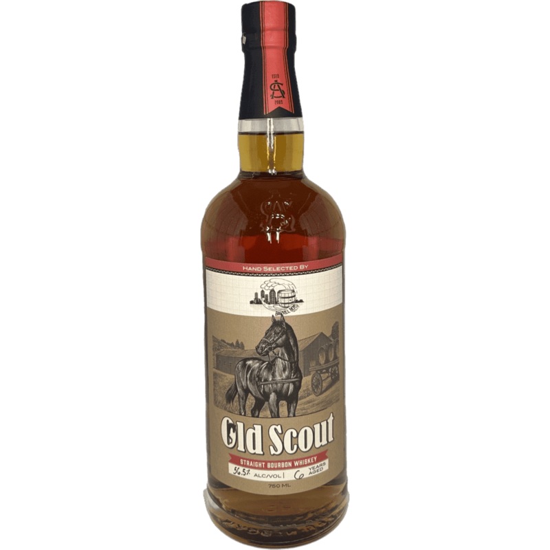 Smooth Ambler Old Scout 'San Diego Barrel Boys' 6 Year Old Single Barrel Bourbon Whiskey 113 Proof - 750ML