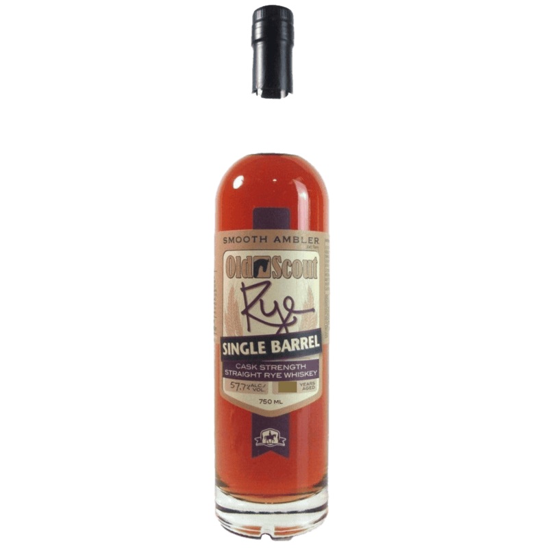 Smooth Ambler Old Scout Single Barrel Cask Strength Rye - 750ML