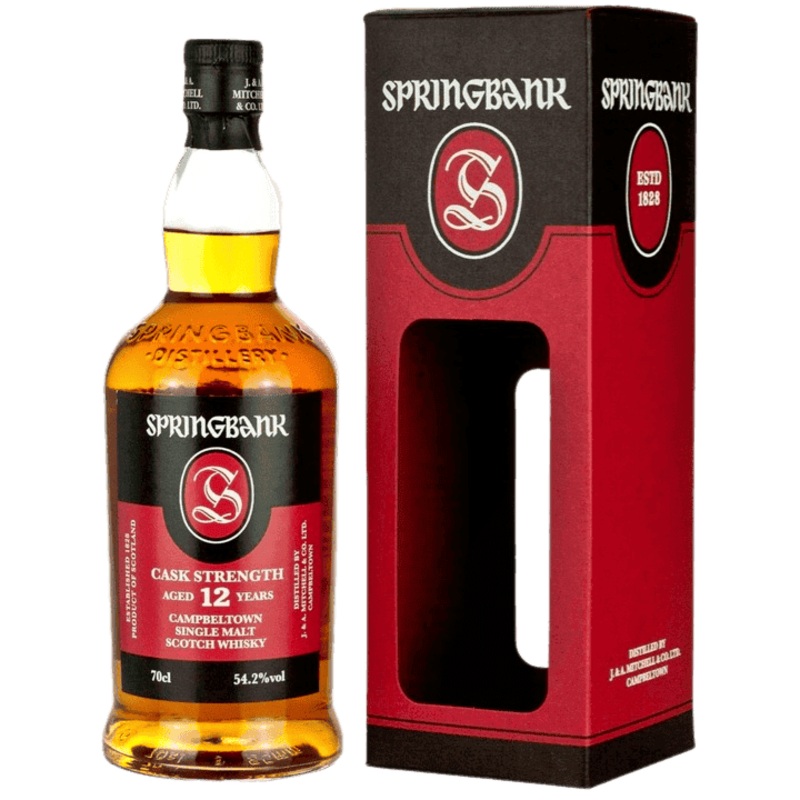 Springbank 12 Year Cask Strength Scotch Whiskey - 750ML