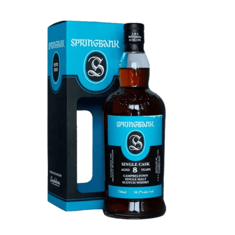 Springbank Single Cask 8yr Scotch - 750ML