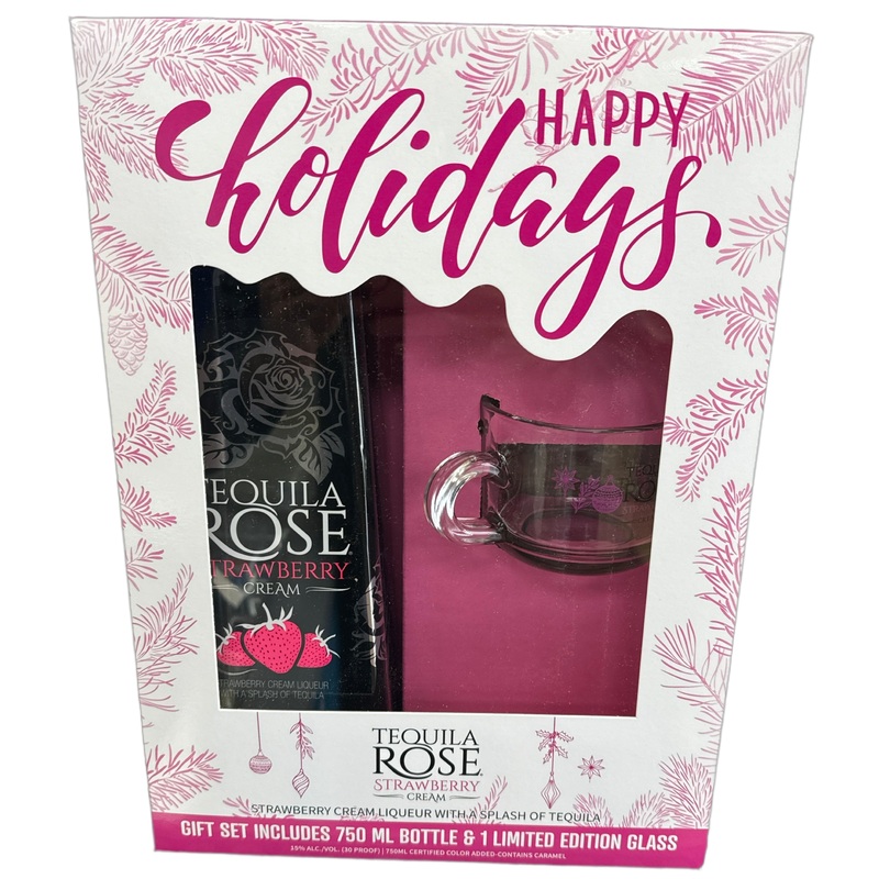 Tequila Rose Strawberry Flavored Cream Liqueur Tequila - 750ML