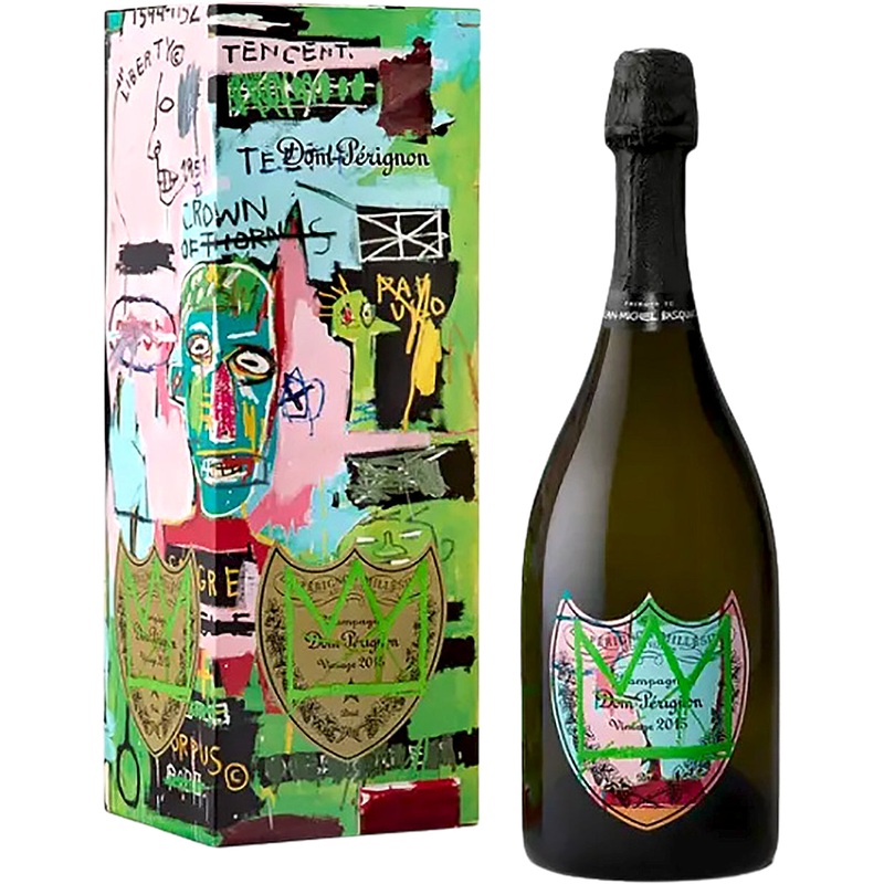 Dom Prignon Vintage 2015 Special Edition Tribute to Jean-Michel Basquiat