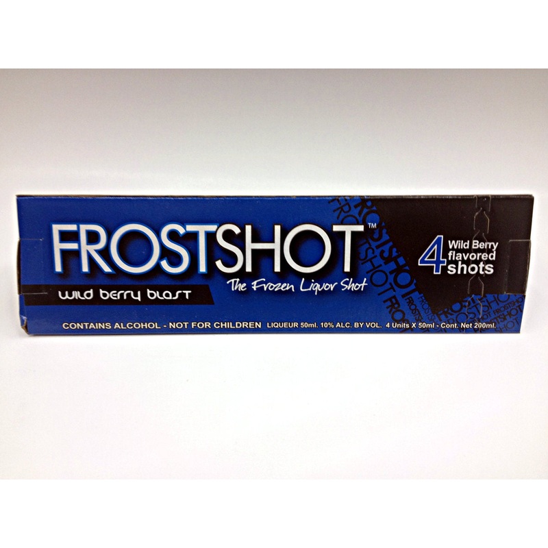 FrostShot Wild Berry Blast 4Pk