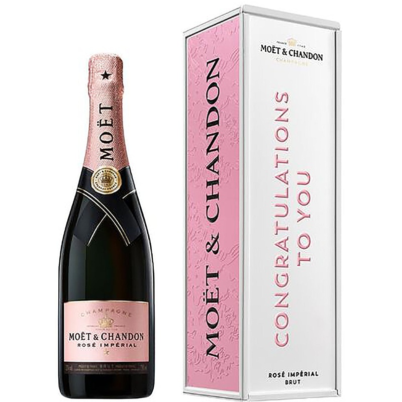 Mot & Chandon Ros Imprial "Congratulations"