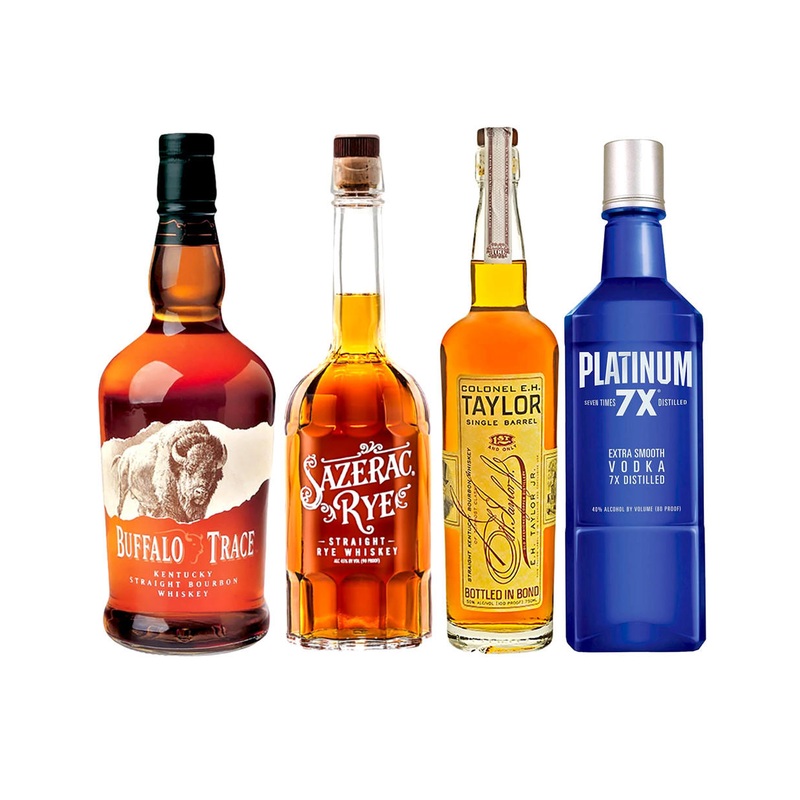 E.H. Taylor Single Barrel - Sazerac Rye - Buffalo Trace - Platinum 7X - Combo
