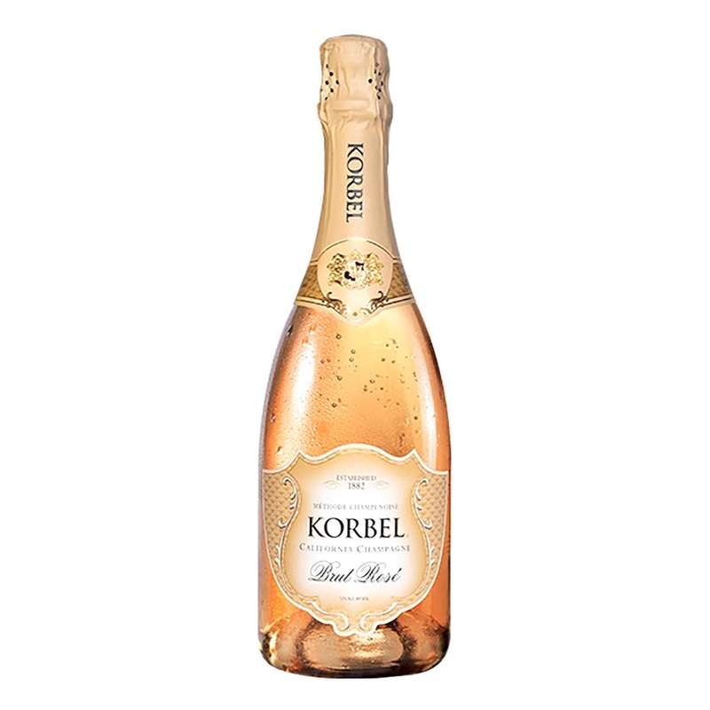 Korbel Brut Rose Champagne 750ml