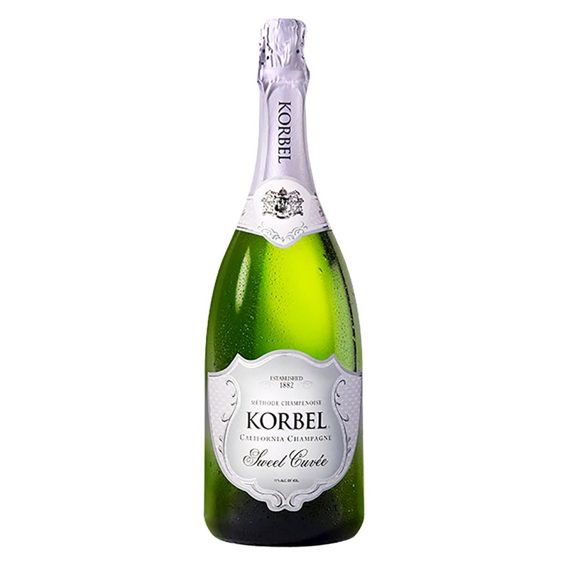 Korbel Sweet Cuvee Champagne 750ml