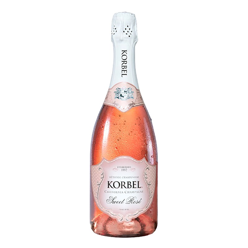 Korbel Sweet Rose Champagne 750ml