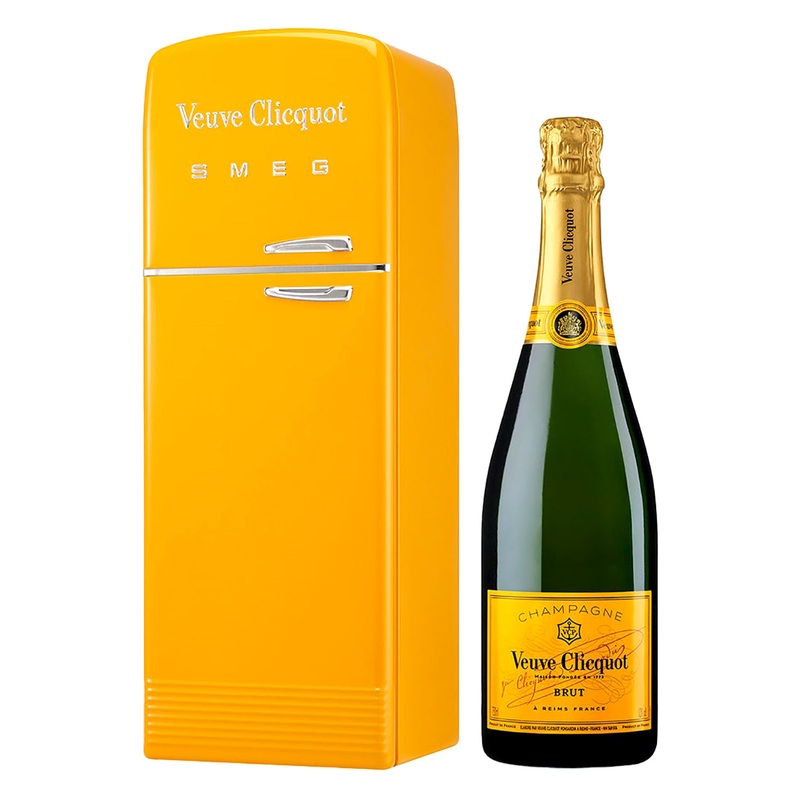 Veuve Clicquot Brut SMEG Fridge Champagne