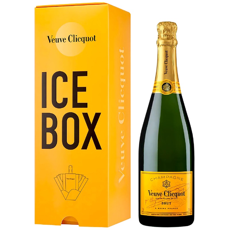 Veuve Clicquot Ice Box Yellow Label Brut Champagne