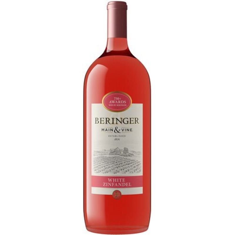 Beringer Main+Vine White Zinfandel CV 1.5L