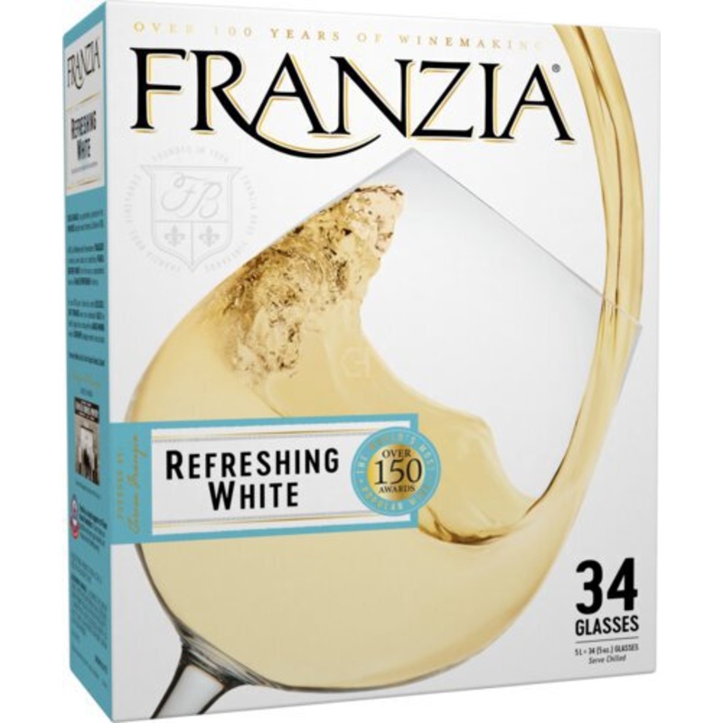 Franzia Hwf Refreshing White 5 ltr