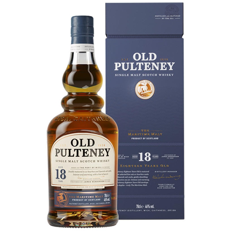 Old Pulteney 18 Years Old Single Malt Scotch Whisky