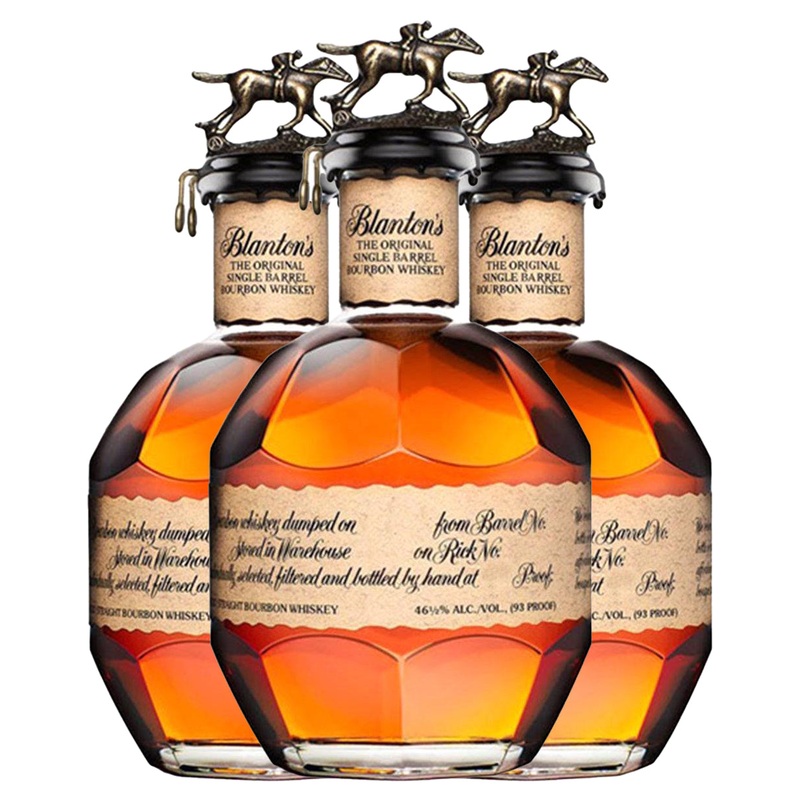 Blanton's 3-Pack Bourbon Whiskey