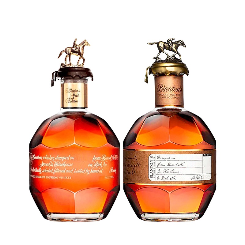 Blanton's Straight From The Barrel and Gold Bundle