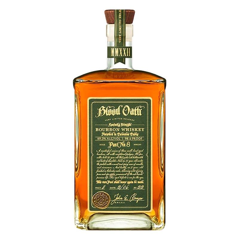 Blood Oath Pact No. 8 Bourbon Whiskey