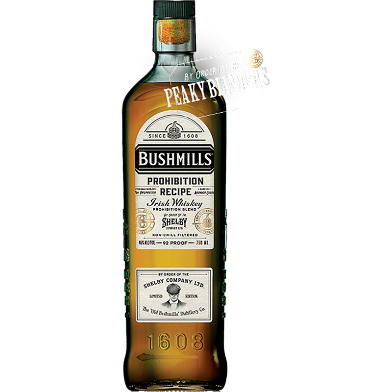 Bushmills Peaky Blinders Prohibition Recipe Whiskey