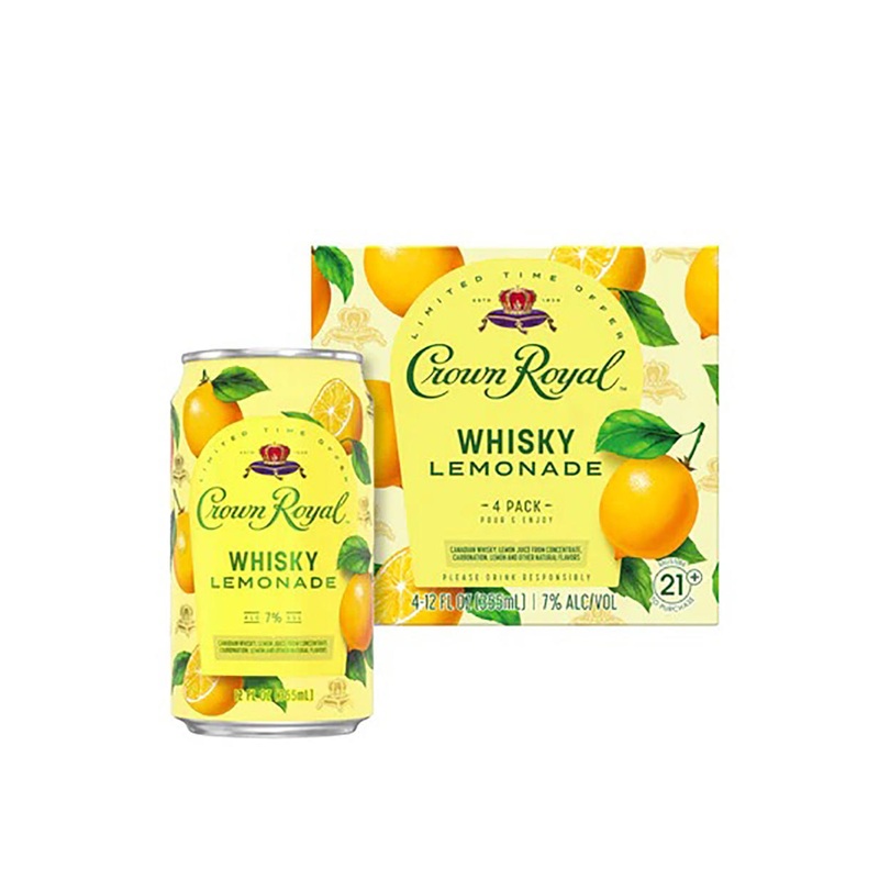 Crown Royal Whisky Lemonade Cocktail