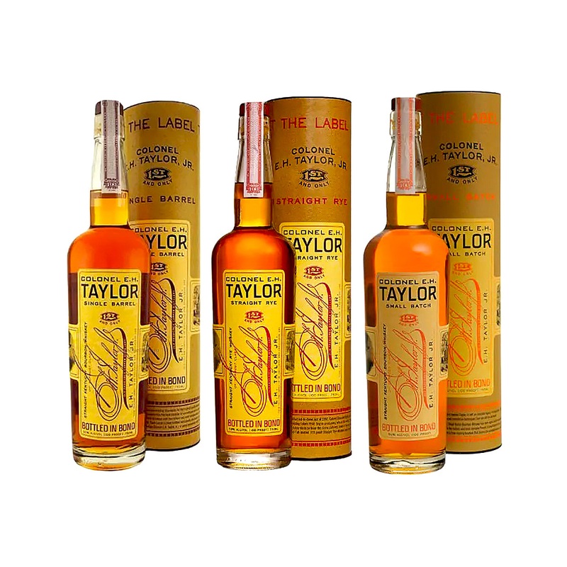 E.H. Taylor, Jr. Single Barrel, Rye & Small Batch Bundle