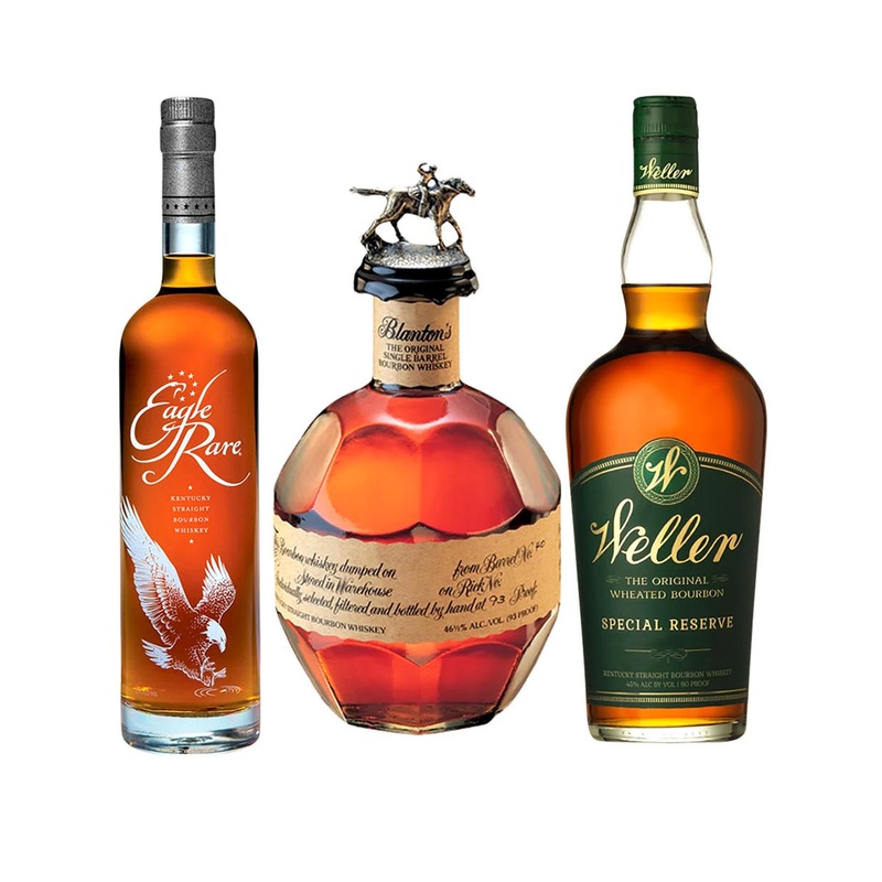 Eagle Rare - Blanton's - Weller Special Reserve - Combo