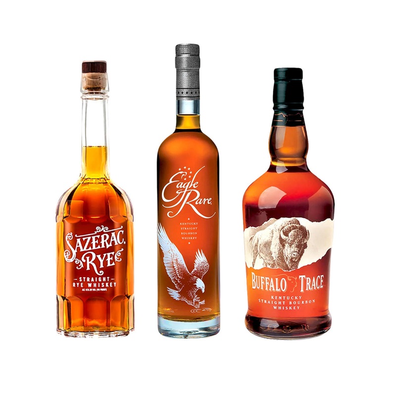 Eagle Rare - Buffalo Trace - Sazerac Rye - Combo