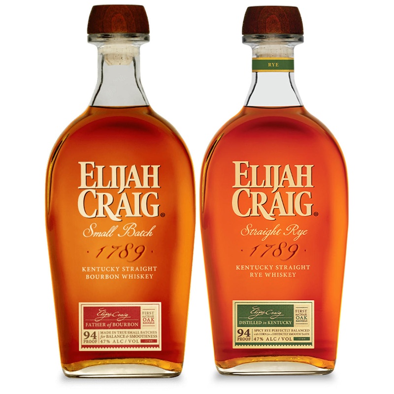 Elijah Craig Bourbon + Rye 2-Pack Bundle