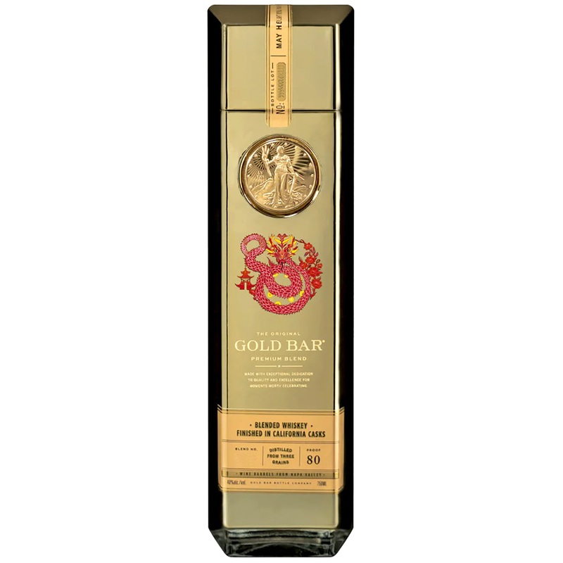 Gold Bar Whiskey Limited Edition Year Of The Snake