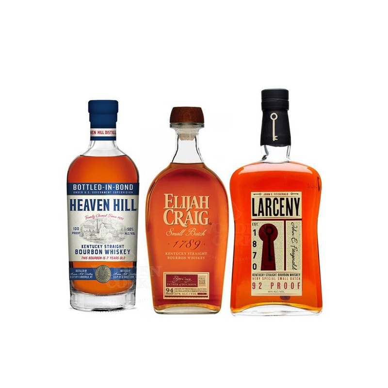 Heaven Hill Bourbon 3-Pack Bundle