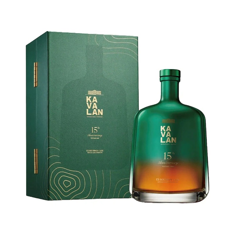 Kavalan 15th Anniversary Ex-Bourbon Cask Single Malt Whisky