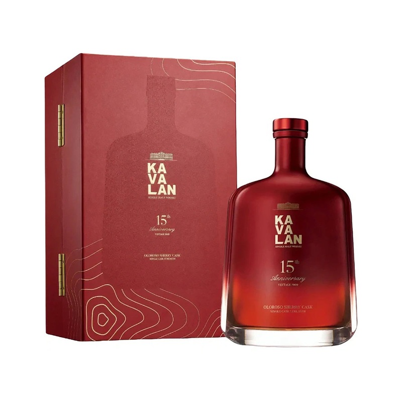 Kavalan 15th Anniversary Oloroso Sherry Cask Single Malt Whisky