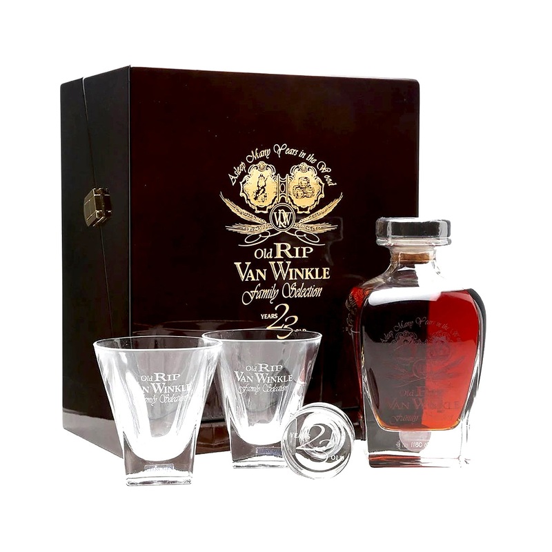 Old Rip Van Winkle 23 Year Old Family Selection Crystal Decanter
